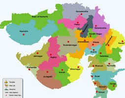 GUJRATS ALL DISTRICT MAP