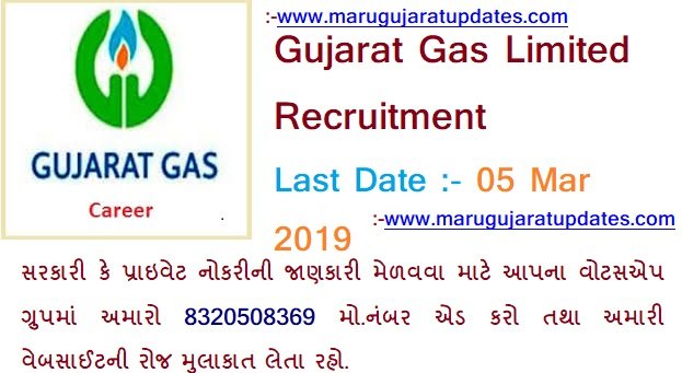 Gujarat Gas Limited Recruitment