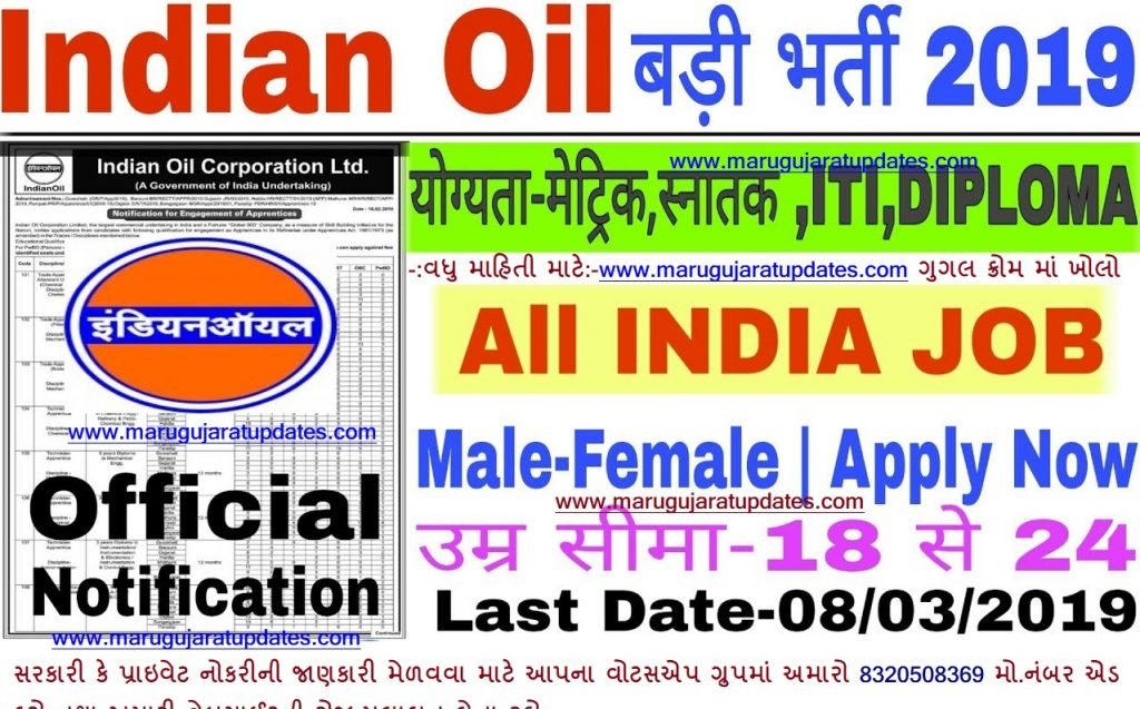 Indian Oil Corporation Limited (IOCL) Recruitment