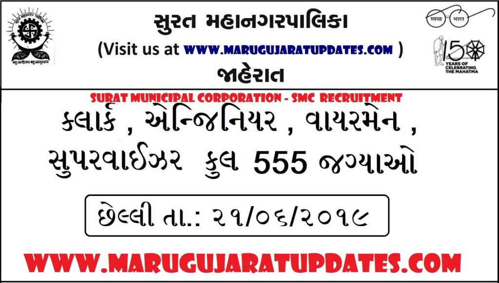 Surat Municipal Corporation Recruitment