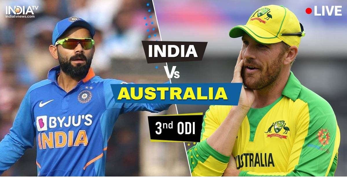 IND vs AUS 3rd ODI Live Streaming Online