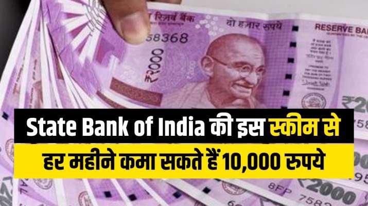 Good news for SBI customers! Invest in this scheme and earn 10 thousand rupees every month sitting at home